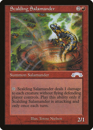 Scalding Salamander [Exodus] | Eastridge Sports Cards & Games