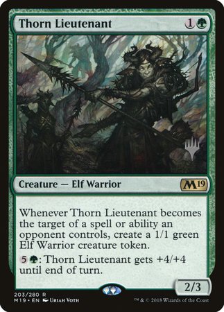 Thorn Lieutenant [Core Set 2019 Promos] | Eastridge Sports Cards & Games