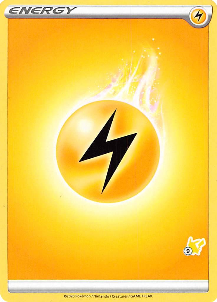 Lightning Energy (Pikachu Stamp #9) [Battle Academy 2022] | Eastridge Sports Cards & Games