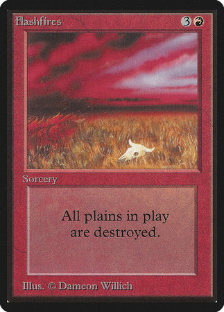 Flashfires [Limited Edition Beta] | Eastridge Sports Cards & Games