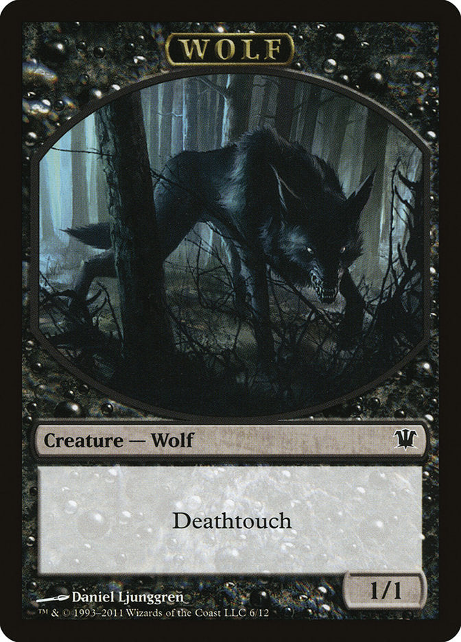 Wolf (6/12) [Innistrad Tokens] | Eastridge Sports Cards & Games