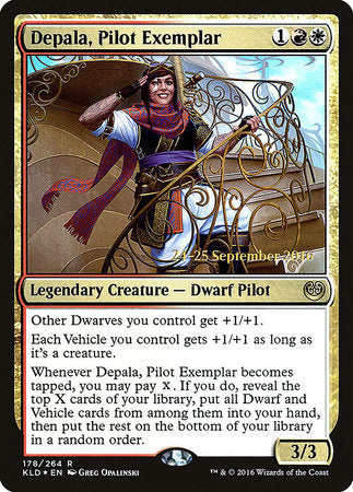 Depala, Pilot Exemplar [Kaladesh Promos] | Eastridge Sports Cards & Games