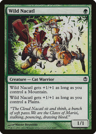 Wild Nacatl [Duel Decks: Ajani vs. Nicol Bolas] | Eastridge Sports Cards & Games