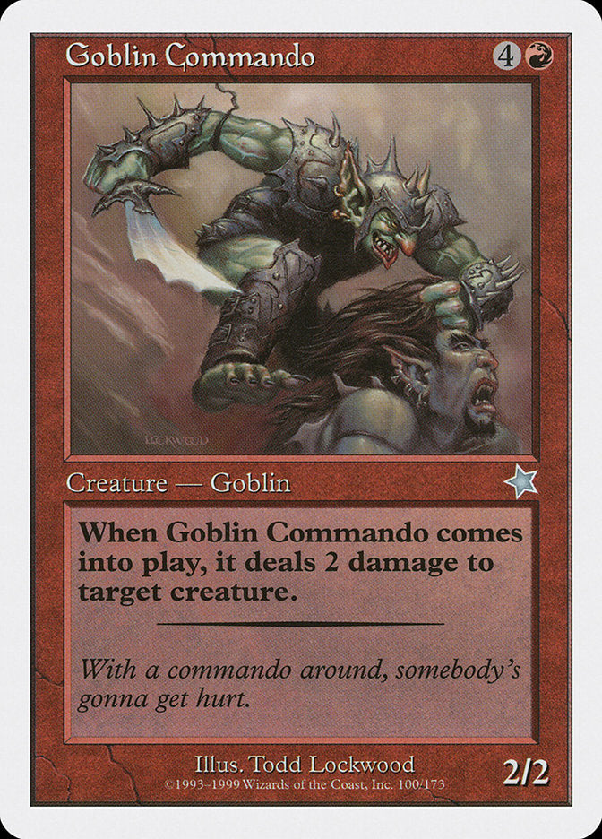 Goblin Commando [Starter 1999] | Eastridge Sports Cards & Games