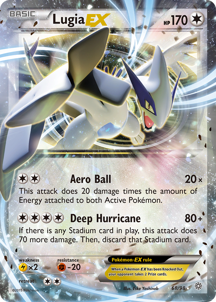 Lugia EX (68/98) [XY: Ancient Origins] | Eastridge Sports Cards & Games