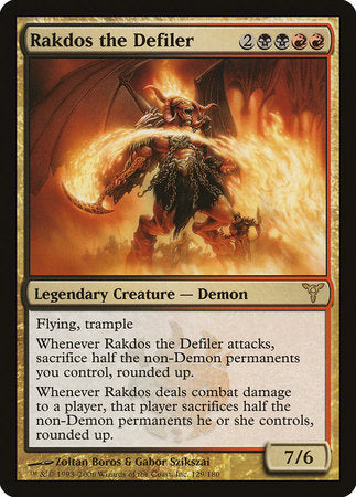 Rakdos the Defiler [Dissension] | Eastridge Sports Cards & Games