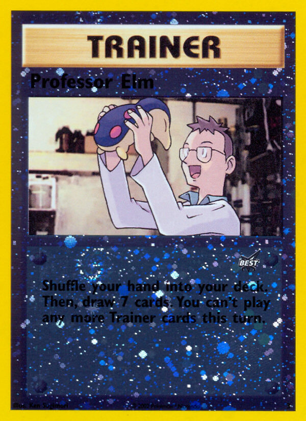 Professor Elm (3) [Best of Promos] | Eastridge Sports Cards & Games