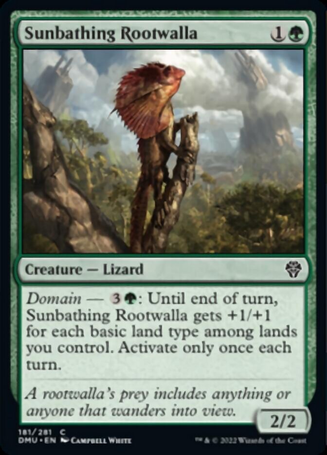 Sunbathing Rootwalla [Dominaria United] | Eastridge Sports Cards & Games