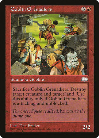 Goblin Grenadiers [Weatherlight] | Eastridge Sports Cards & Games