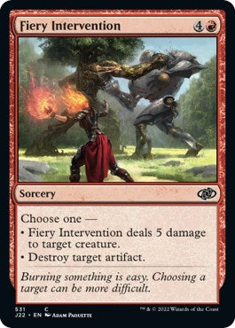 Fiery Intervention [Jumpstart 2022] | Eastridge Sports Cards & Games