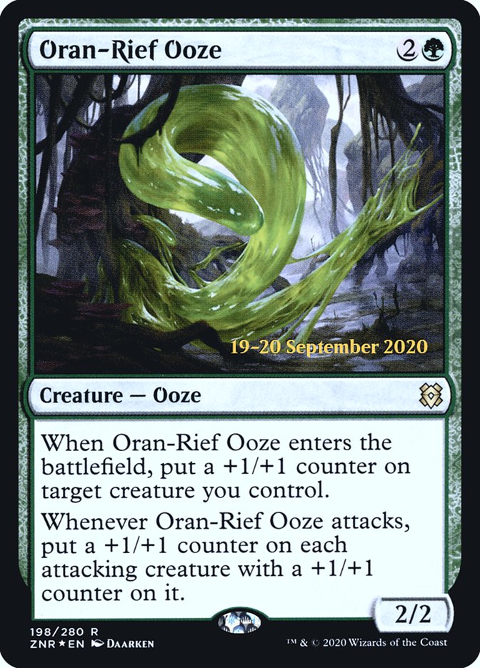 Oran-Rief Ooze  [Zendikar Rising Prerelease Promos] | Eastridge Sports Cards & Games