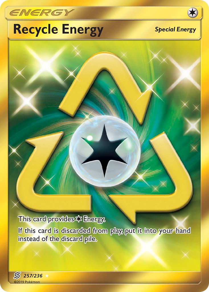 Recycle Energy (257/236) [Sun & Moon: Unified Minds] | Eastridge Sports Cards & Games