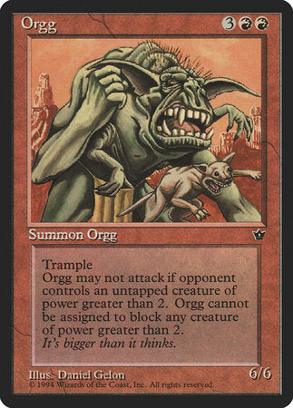 Orgg [Fallen Empires] | Eastridge Sports Cards & Games