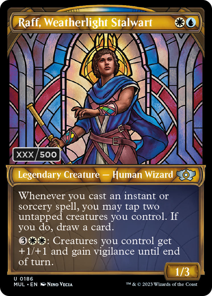 Raff, Weatherlight Stalwart (Serialized) [Multiverse Legends] | Eastridge Sports Cards & Games