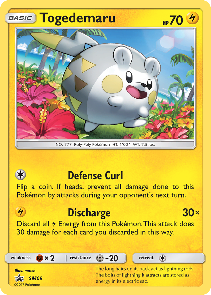 Togedemaru (SM09) [Sun & Moon: Black Star Promos] | Eastridge Sports Cards & Games