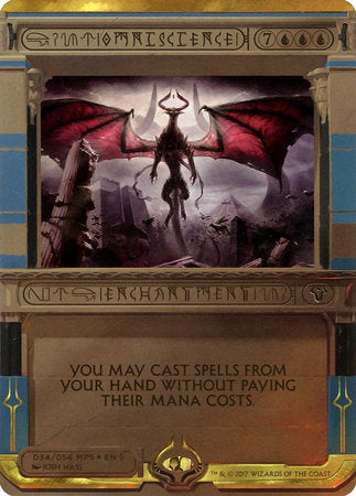 Omniscience [Amonkhet Invocations] | Eastridge Sports Cards & Games