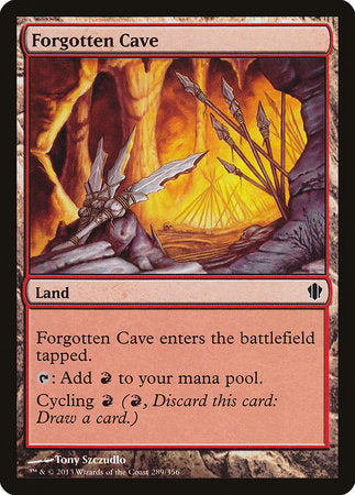 Forgotten Cave [Commander 2013] | Eastridge Sports Cards & Games