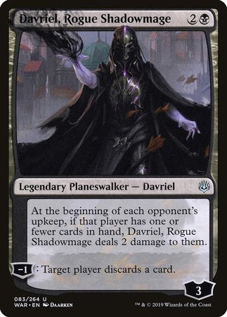 Davriel, Rogue Shadowmage [War of the Spark] | Eastridge Sports Cards & Games