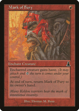 Mark of Fury [Urza's Destiny] | Eastridge Sports Cards & Games