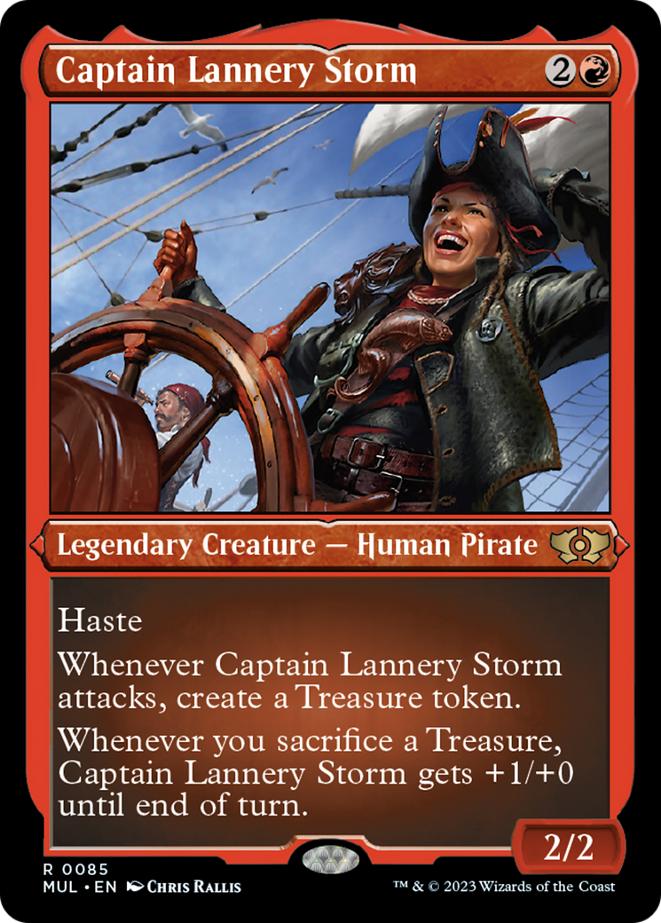 Captain Lannery Storm (Foil Etched) [Multiverse Legends] | Eastridge Sports Cards & Games