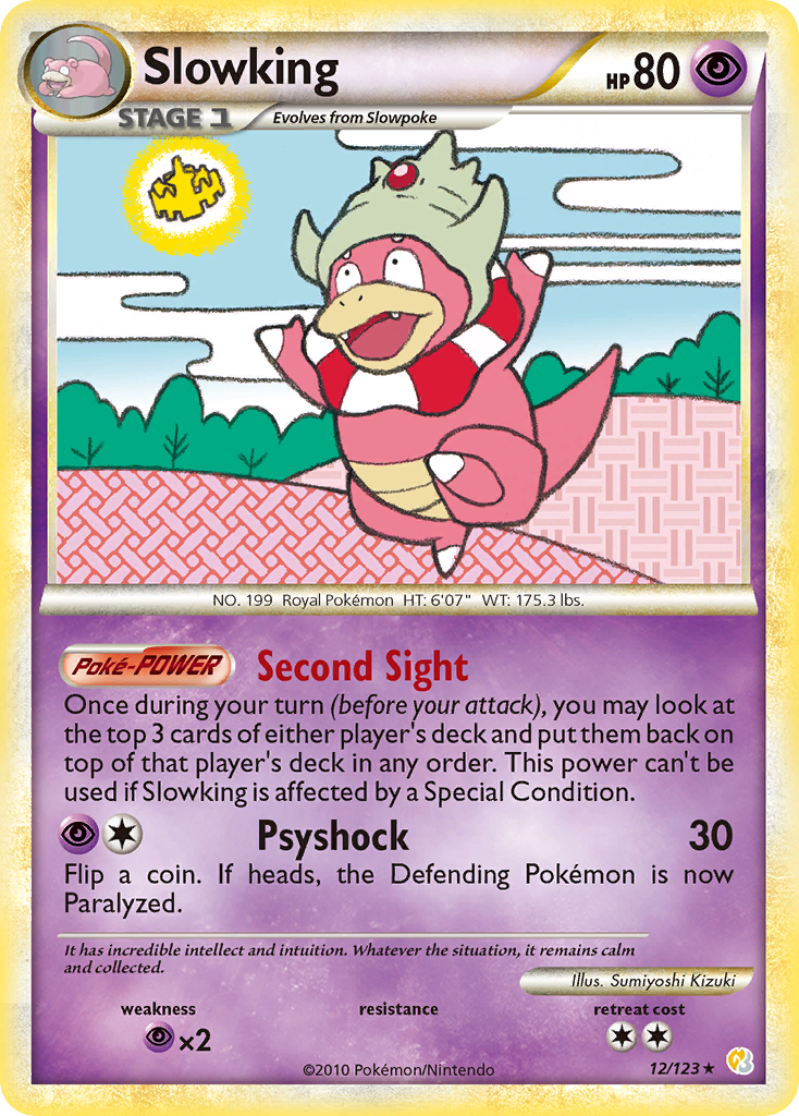 Slowking (12/123) [HeartGold & SoulSilver: Base Set] | Eastridge Sports Cards & Games