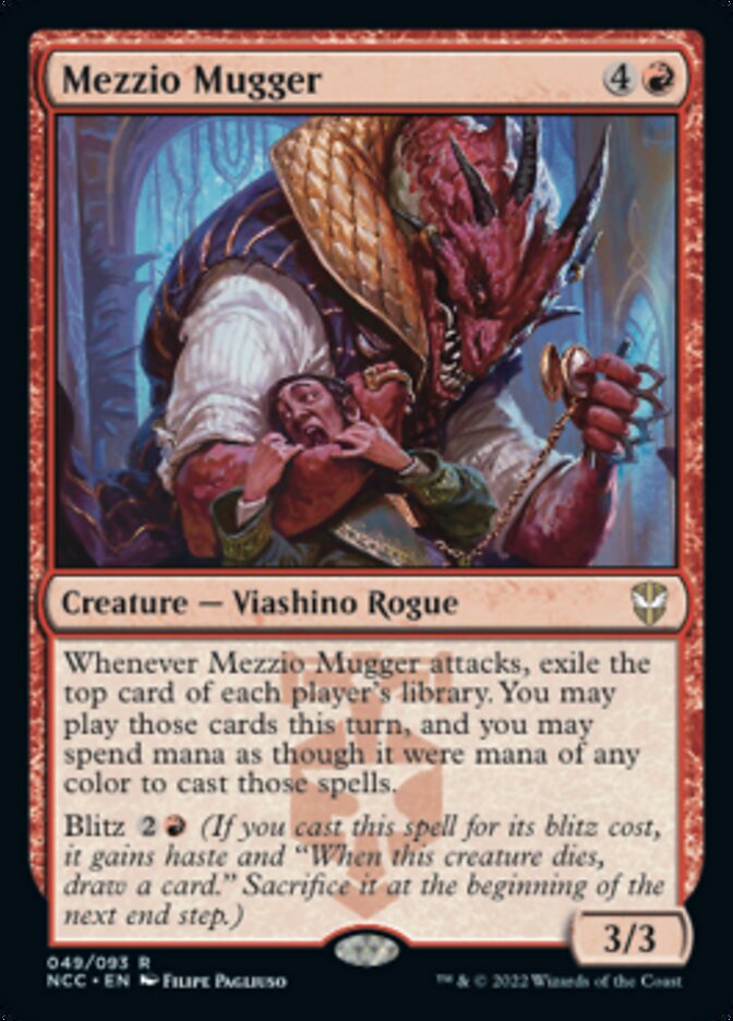 Mezzio Mugger [Streets of New Capenna Commander] | Eastridge Sports Cards & Games
