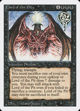 Lord of the Pit [Revised Edition] | Eastridge Sports Cards & Games