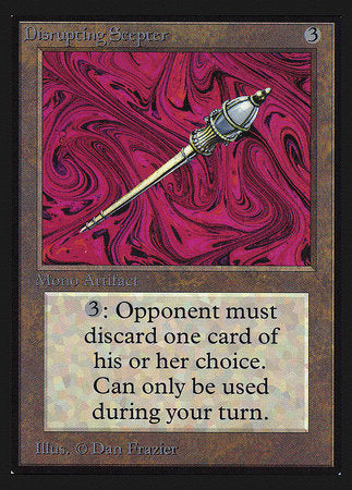 Disrupting Scepter (IE) [Intl. Collectors’ Edition] | Eastridge Sports Cards & Games