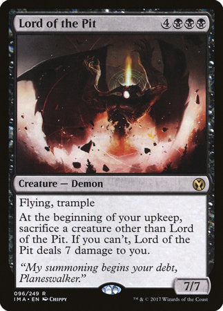 Lord of the Pit [Iconic Masters] | Eastridge Sports Cards & Games