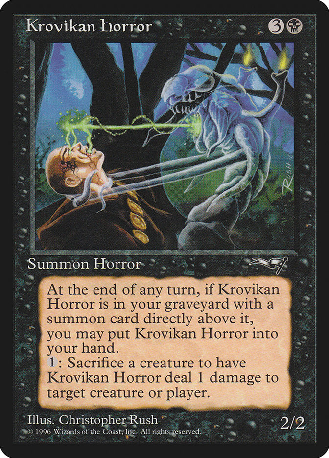 Krovikan Horror [Alliances] | Eastridge Sports Cards & Games