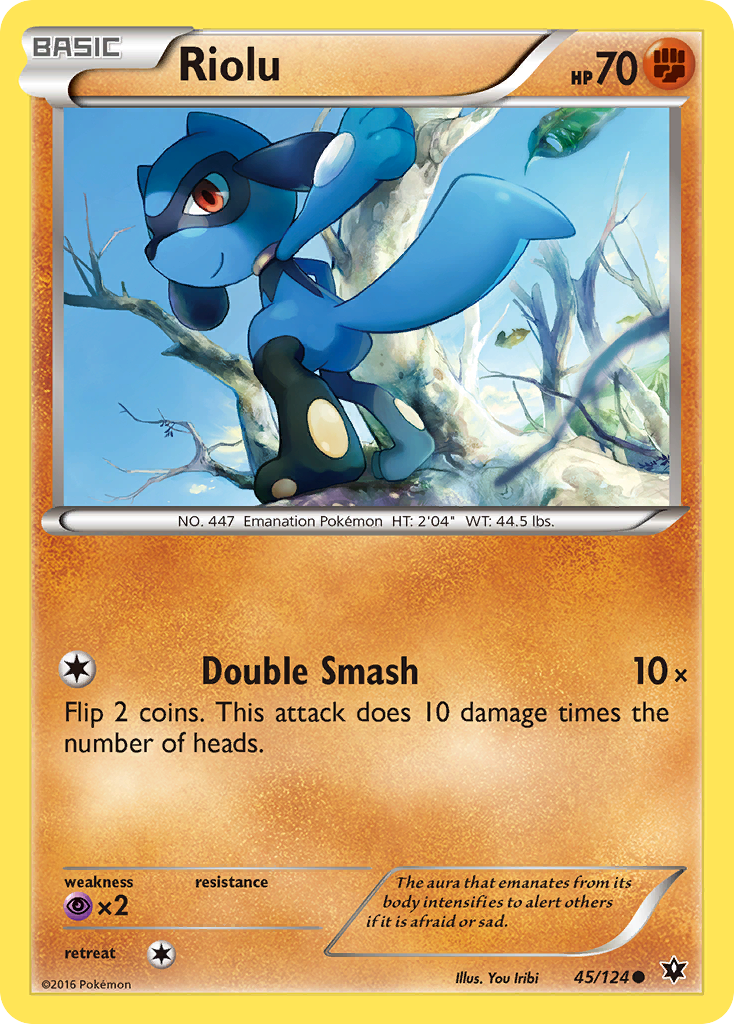 Riolu (45/124) [XY: Fates Collide] | Eastridge Sports Cards & Games