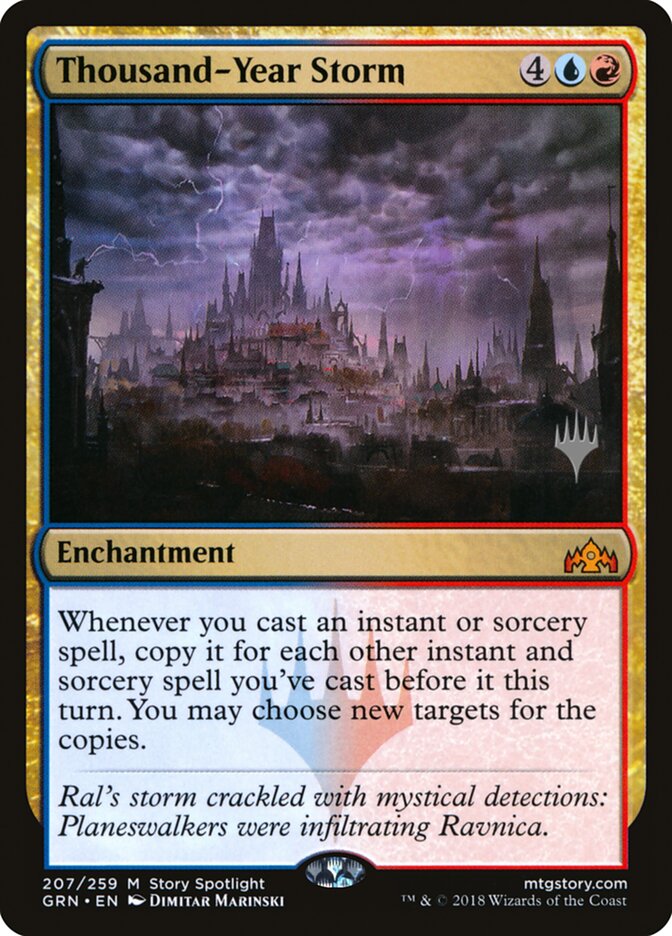 Thousand-Year Storm [Guilds of Ravnica Promos] | Eastridge Sports Cards & Games