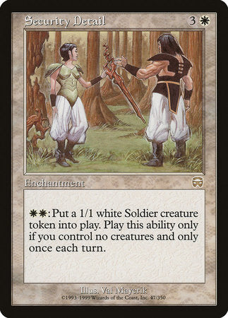 Security Detail [Mercadian Masques] | Eastridge Sports Cards & Games