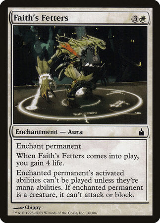 Faith's Fetters [Ravnica: City of Guilds] | Eastridge Sports Cards & Games