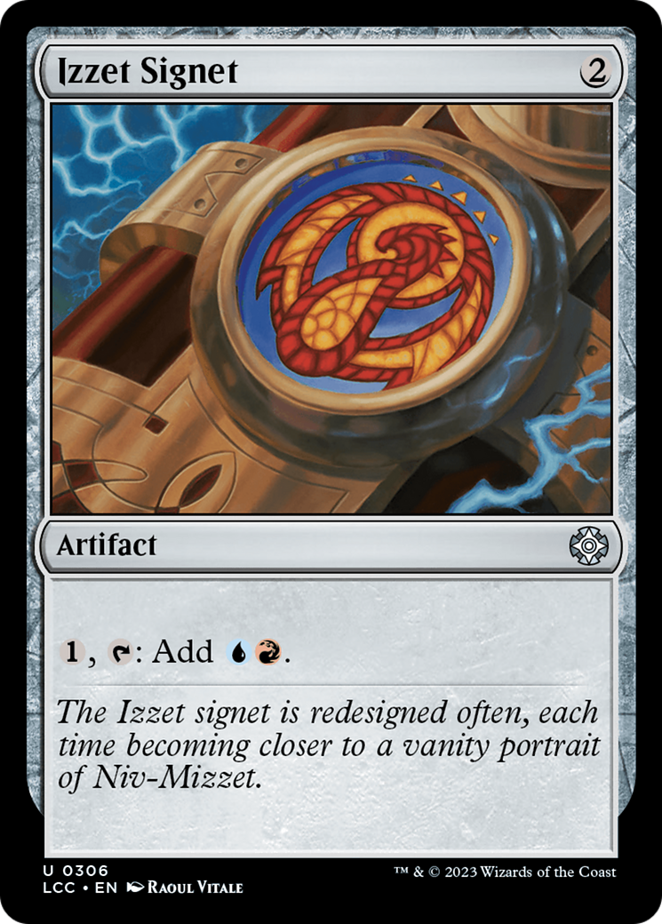 Izzet Signet [The Lost Caverns of Ixalan Commander] | Eastridge Sports Cards & Games