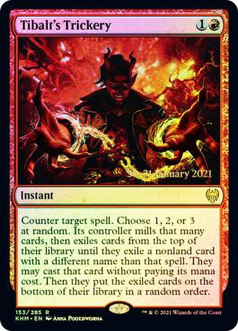 Tibalt's Trickery  [Kaldheim Prerelease Promos] | Eastridge Sports Cards & Games
