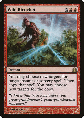 Wild Ricochet [Commander 2011] | Eastridge Sports Cards & Games