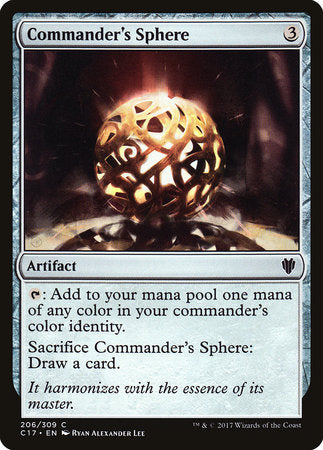 Commander's Sphere [Commander 2017] | Eastridge Sports Cards & Games
