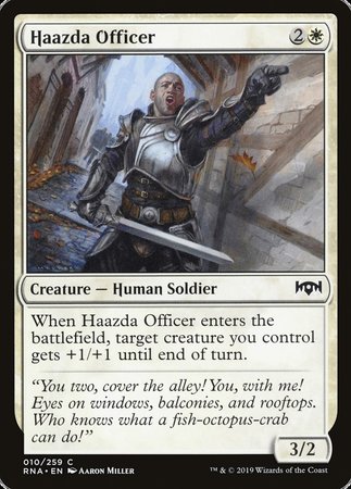 Haazda Officer [Ravnica Allegiance] | Eastridge Sports Cards & Games