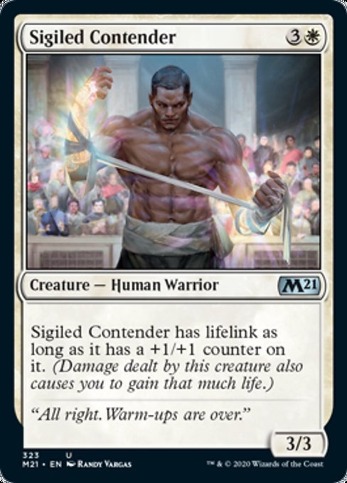 Sigiled Contender [Core Set 2021] | Eastridge Sports Cards & Games