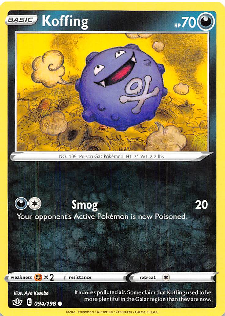 Koffing (094/198) [Sword & Shield: Chilling Reign] | Eastridge Sports Cards & Games