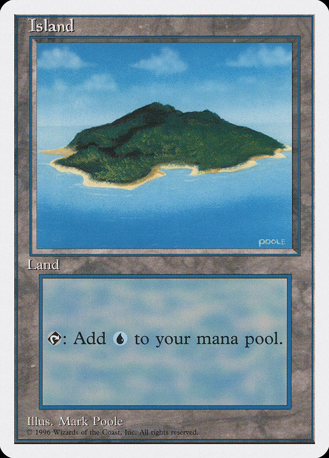 Island (White Clouds) [Introductory Two-Player Set] | Eastridge Sports Cards & Games