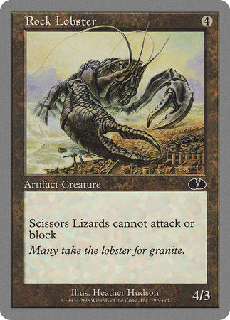 Rock Lobster [Unglued] | Eastridge Sports Cards & Games