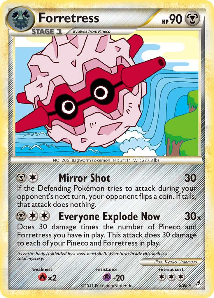 Forretress (5/95) [HeartGold & SoulSilver: Call of Legends] | Eastridge Sports Cards & Games