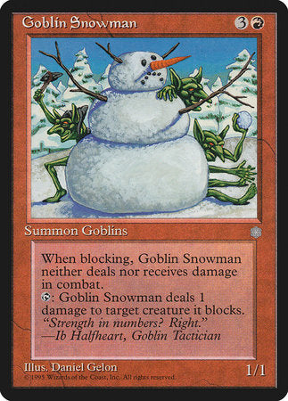 Goblin Snowman [Ice Age] | Eastridge Sports Cards & Games