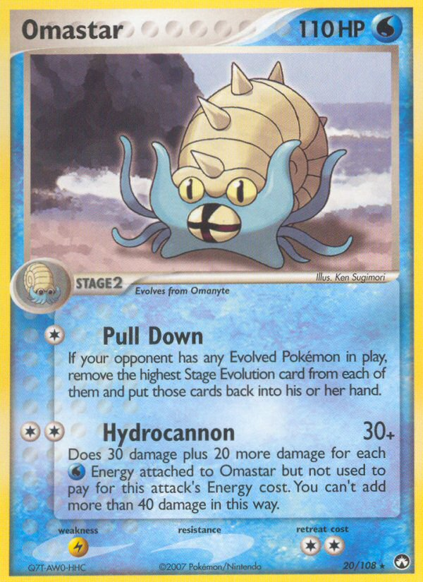 Omastar (20/108) [EX: Power Keepers] | Eastridge Sports Cards & Games