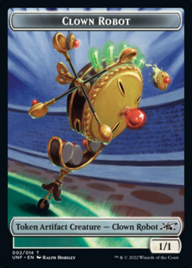 Clown Robot (002) Token [Unfinity Tokens] | Eastridge Sports Cards & Games