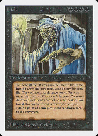 Lich [Unlimited Edition] | Eastridge Sports Cards & Games