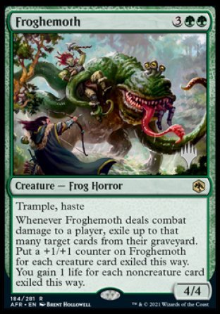 Froghemoth (Promo Pack) [Dungeons & Dragons: Adventures in the Forgotten Realms Promos] | Eastridge Sports Cards & Games