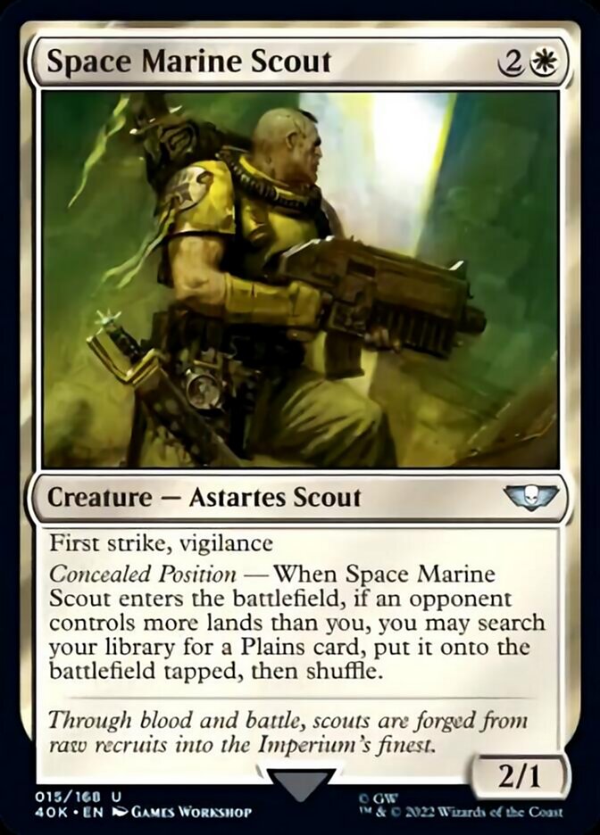 Space Marine Scout [Universes Beyond: Warhammer 40,000] | Eastridge Sports Cards & Games